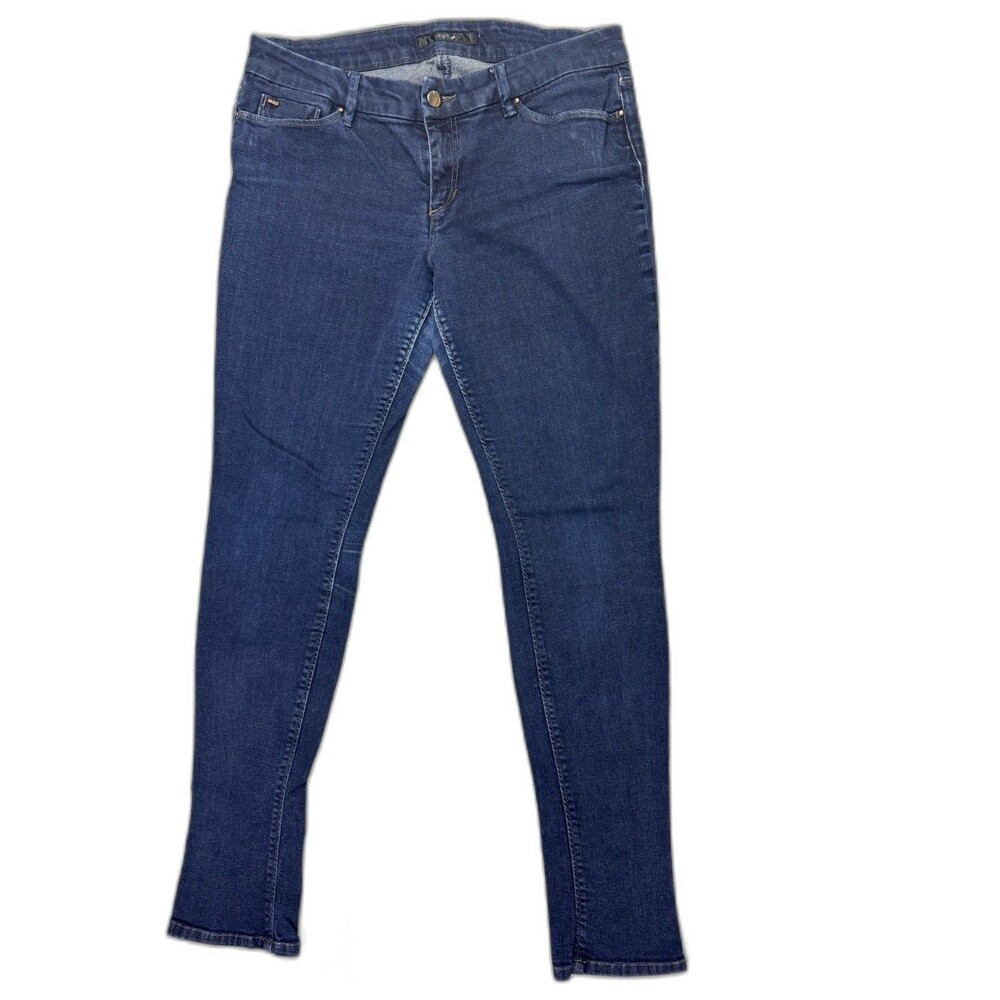Joes Size 31 Womens Jeans Chelsea Mid Rise Skinny Dark Wash Stretch